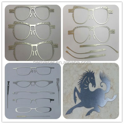 IPG Purple Horn 1000w CNC Fiber Optic Laser Cutter For Metal SS