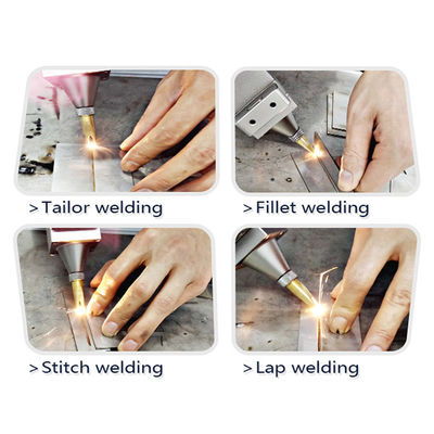 Purple Horn Air Cooled Handheld 1500W Laser Welding Machine