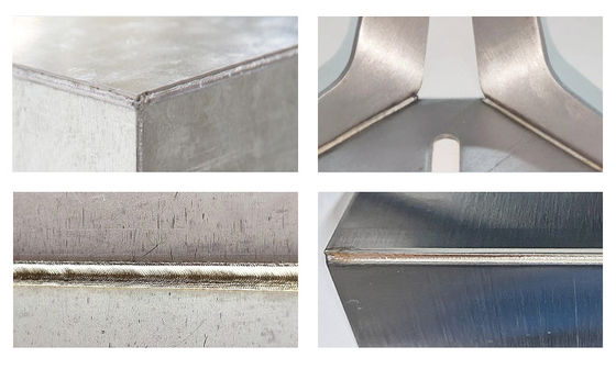 3000w Robot Welding Machine , Purple Horn Automatic Fiber Laser Welder